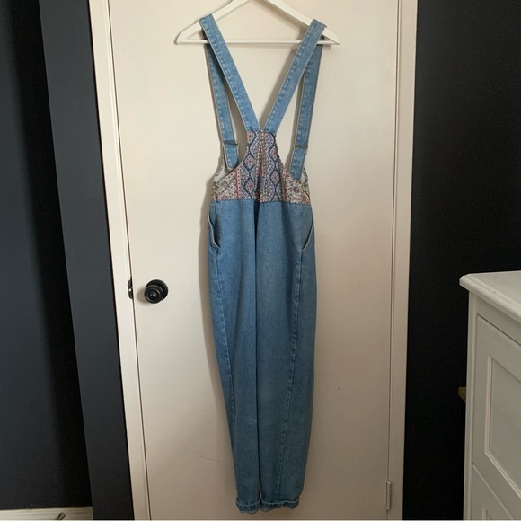 Vintage 90s Women's Blue Denim Overalls - Picture 8 of 10
